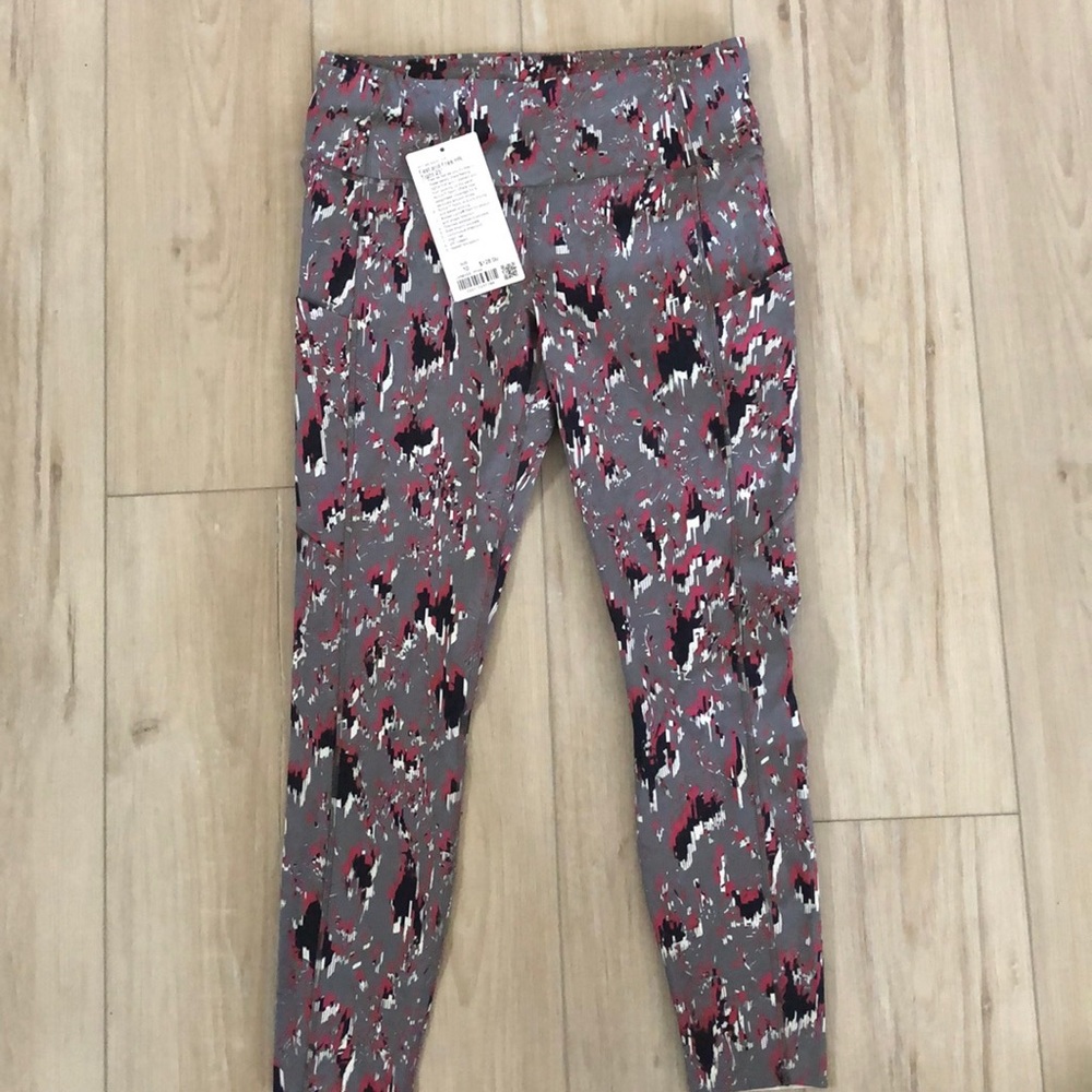 Lululemon fast & free tights, size 10